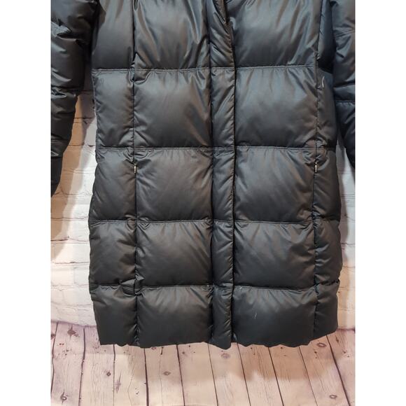 Columbia Omni-Shield Women's M Duck Down Puffer Coat Jacket Black Long - Picture 3 of 13